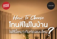 โทนสีไฟในบ้าน ไฟสีนี้เหมาะกับห้องแบบไหน ?