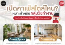 เปิดคาเฟ่สไตล์ไหน? เหมาะสำหรับ กลุ่มวัยทำงาน ‘ระหว่างสไตล์ Green Space หรือ สไตล์ Co-working’